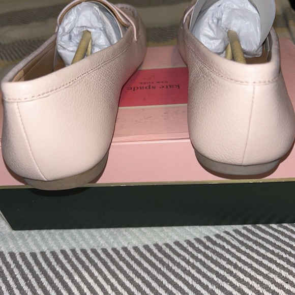 Kate Spade NY Camellia Pebbled Leather  Sz 9, New In Box. Pale Vellum - Picture 5 of 9